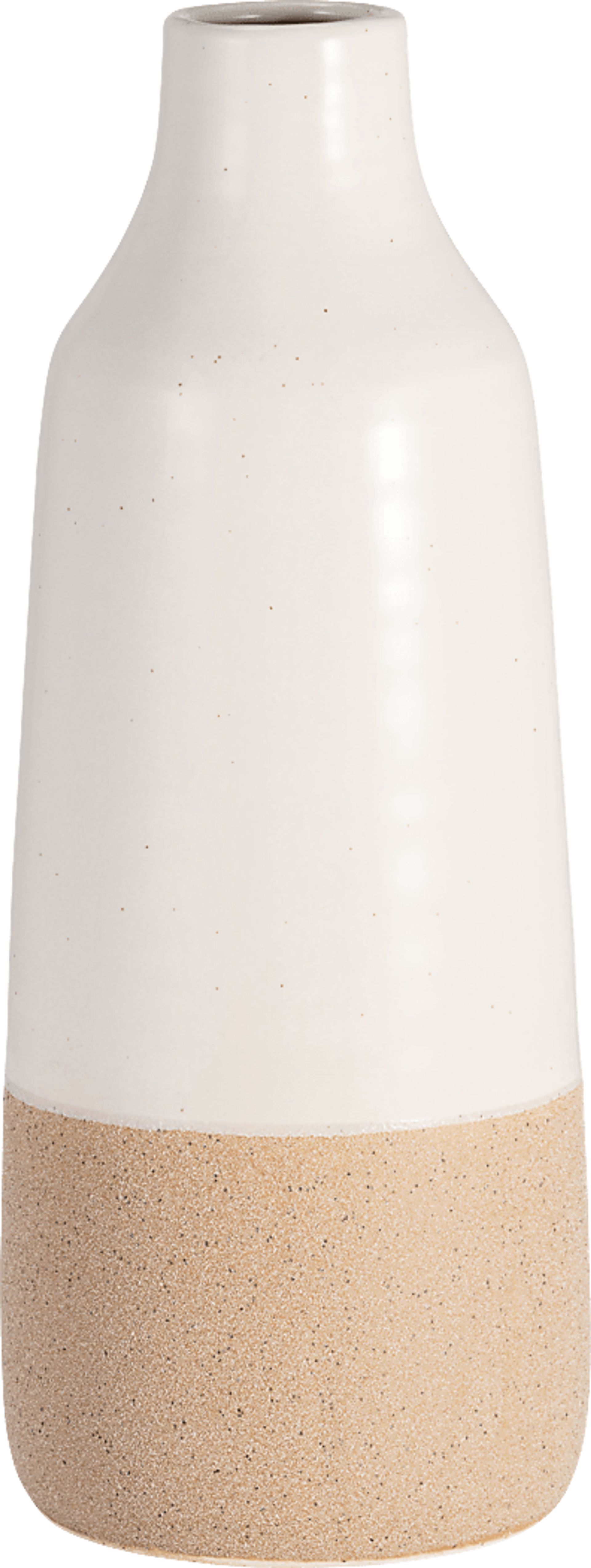 Suteki White 12 in. Vase - Image 3