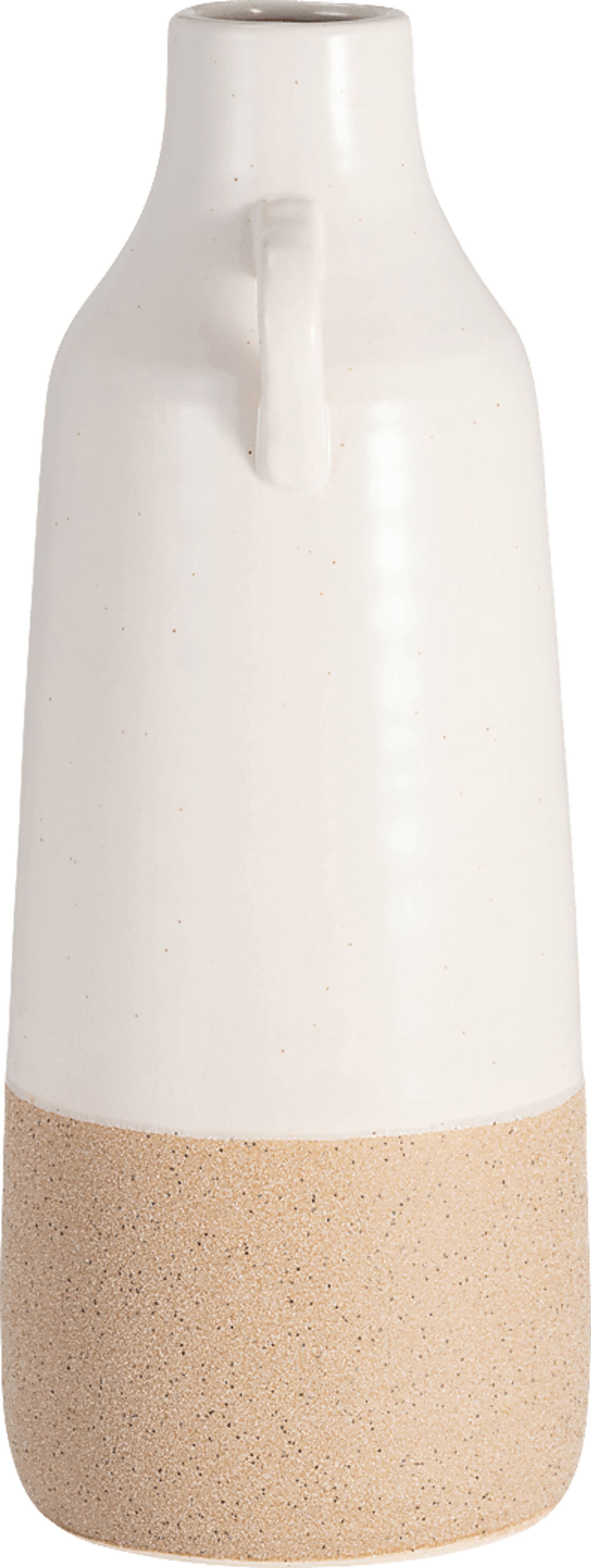 Suteki White 12 in. Vase - Image 4