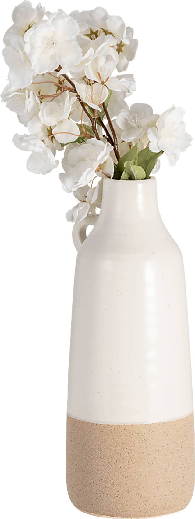 Suteki White 12 in. Vase - Thumbnail - Image 5