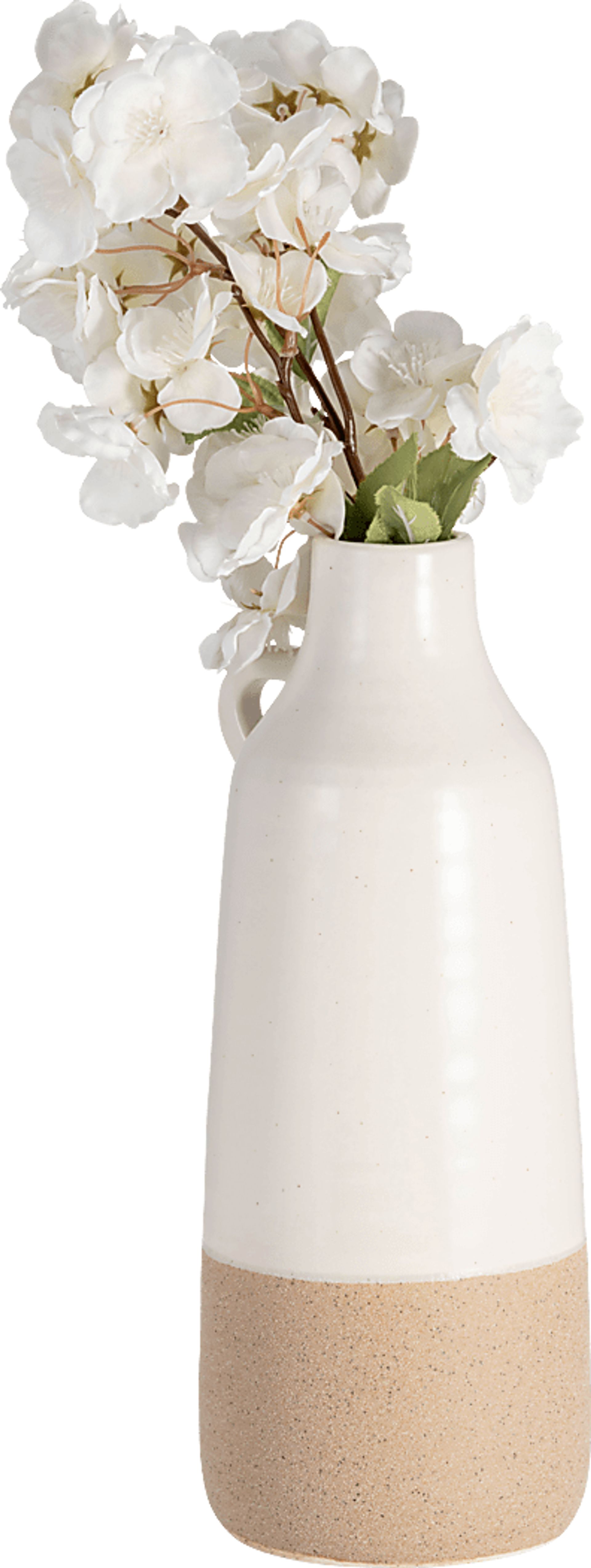 Suteki White 12 in. Vase - Image 5