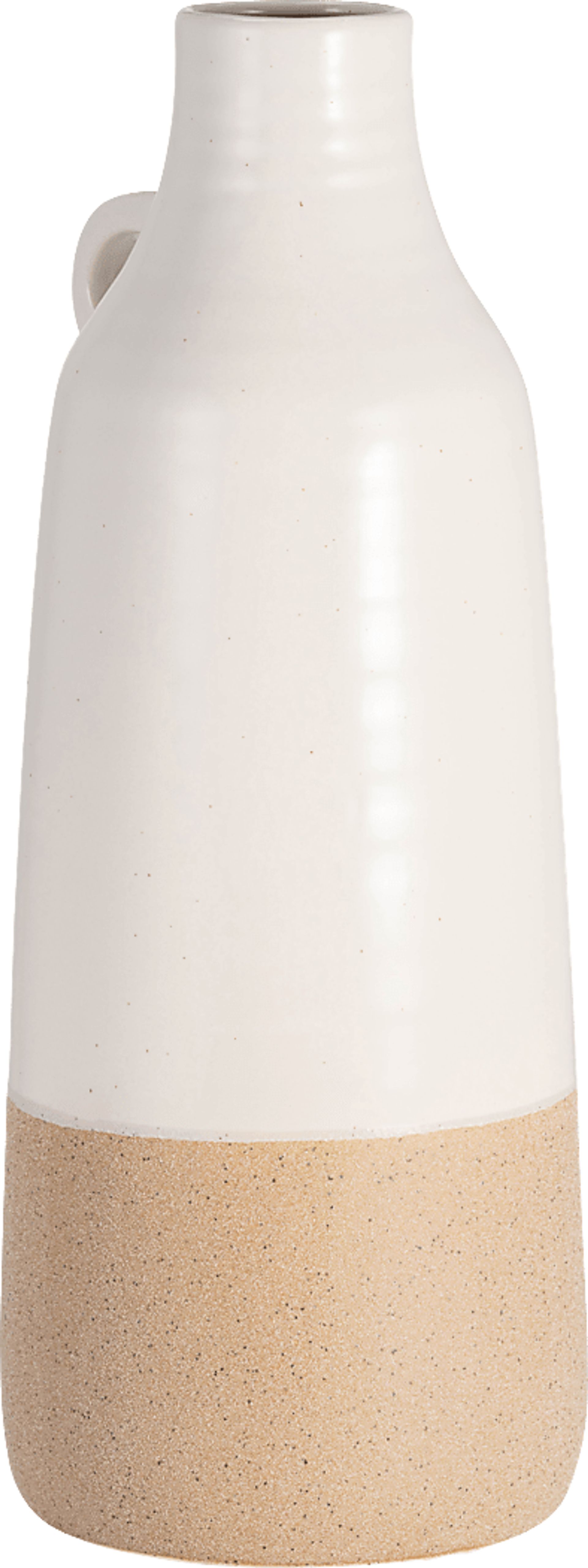 Suteki White 14 in. Vase - Image 2