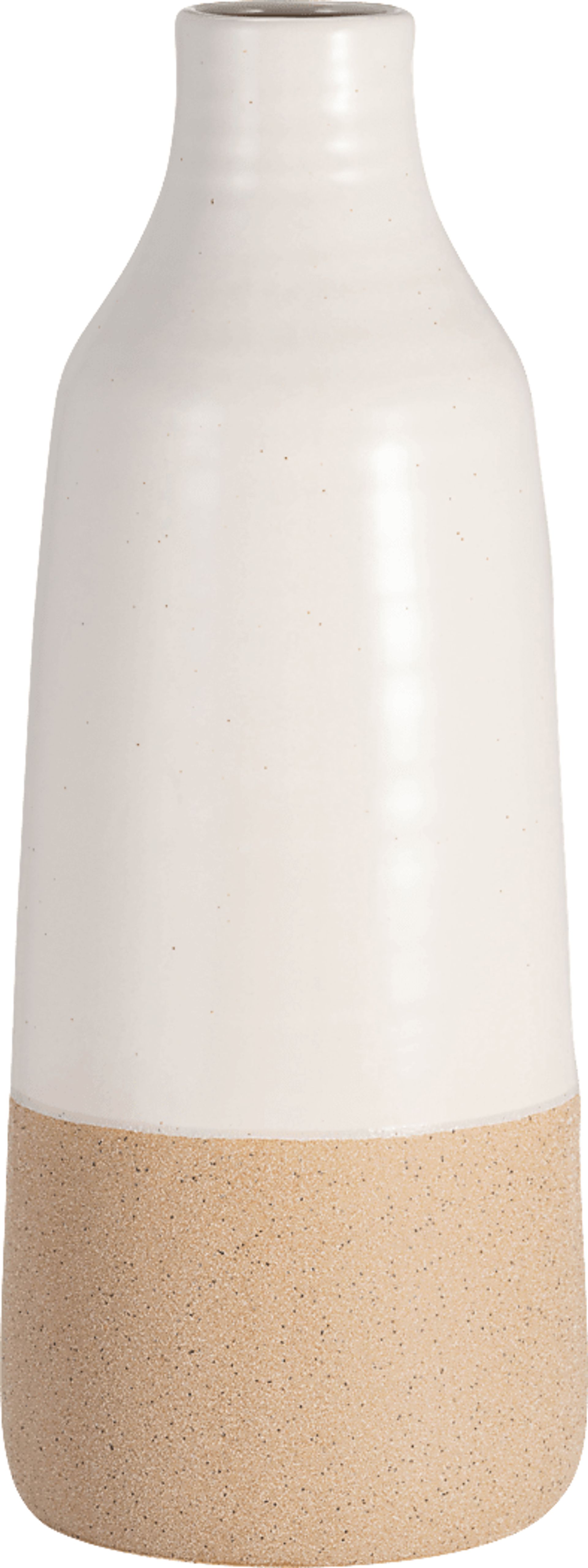 Suteki White 14 in. Vase - Image 3