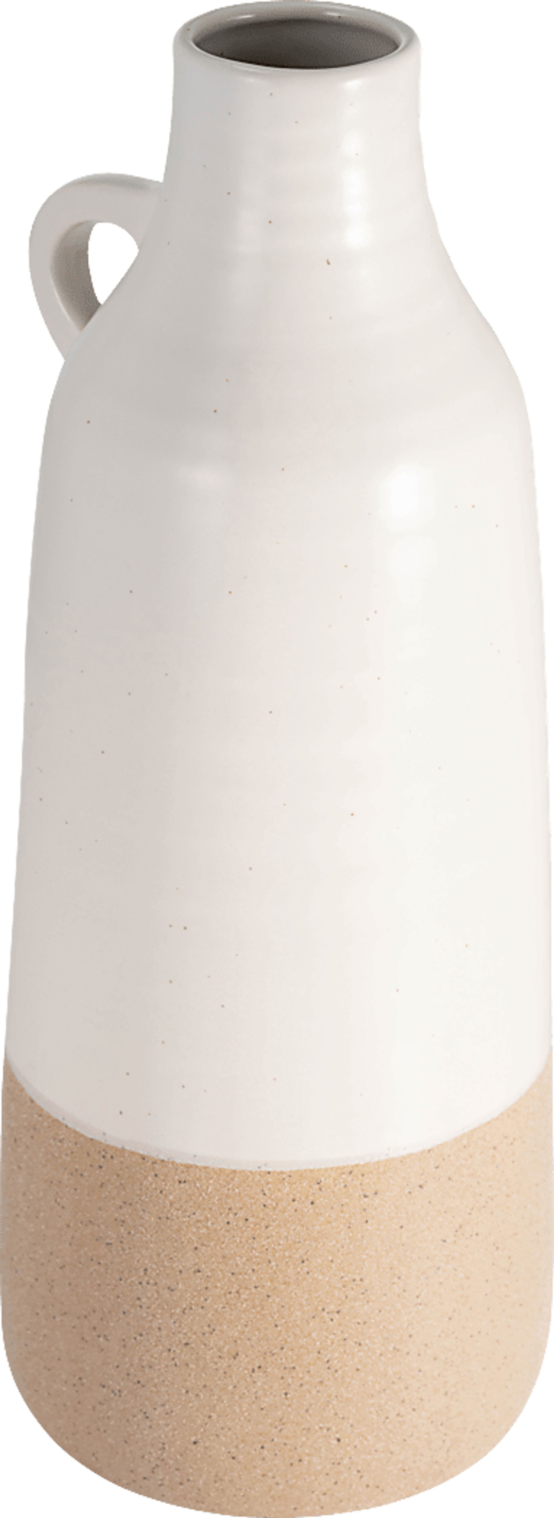 Suteki White 14 in. Vase - Image 6