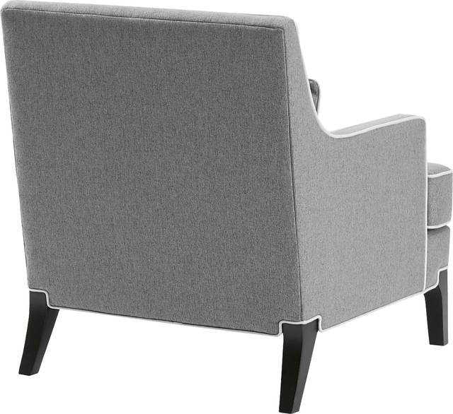 Suter Gray Accent Chair - Thumbnail - Image 3