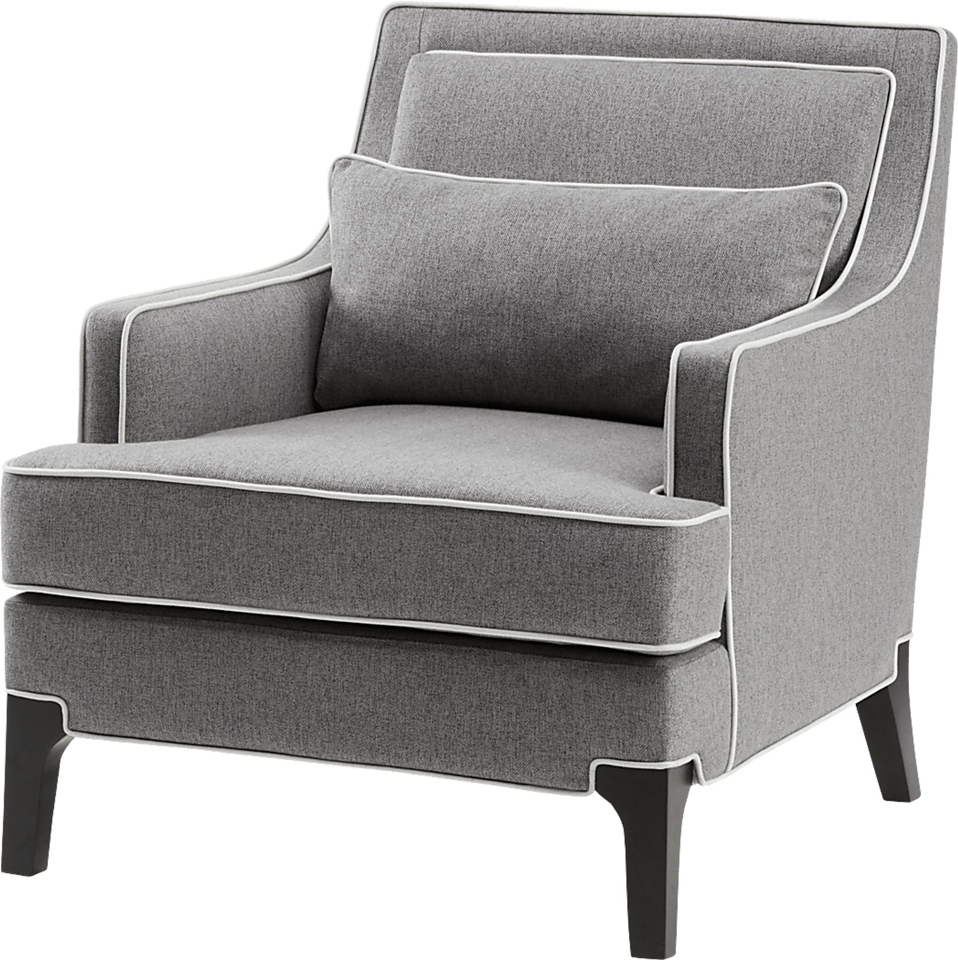 Suter Gray Accent Chair - Image 1