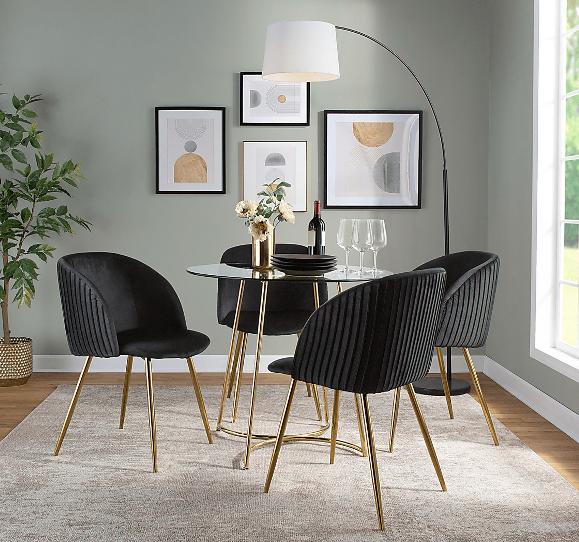 Sutlive I Black Dining Chair Set of 2 - Image 6