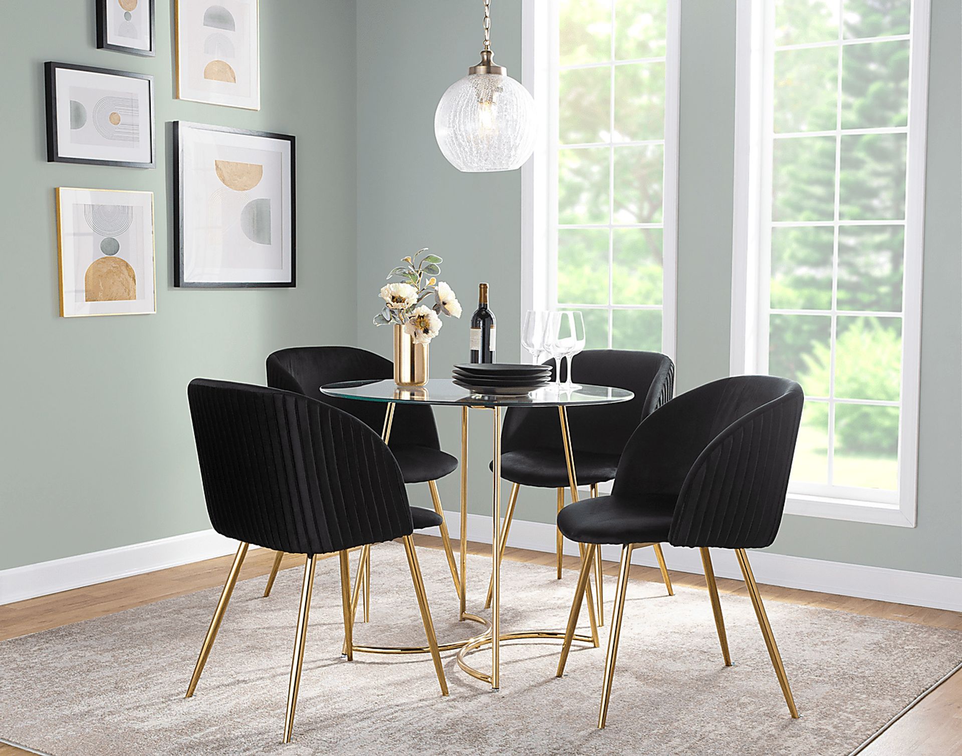 Sutlive I Black Dining Chair Set of 2 - Image 7
