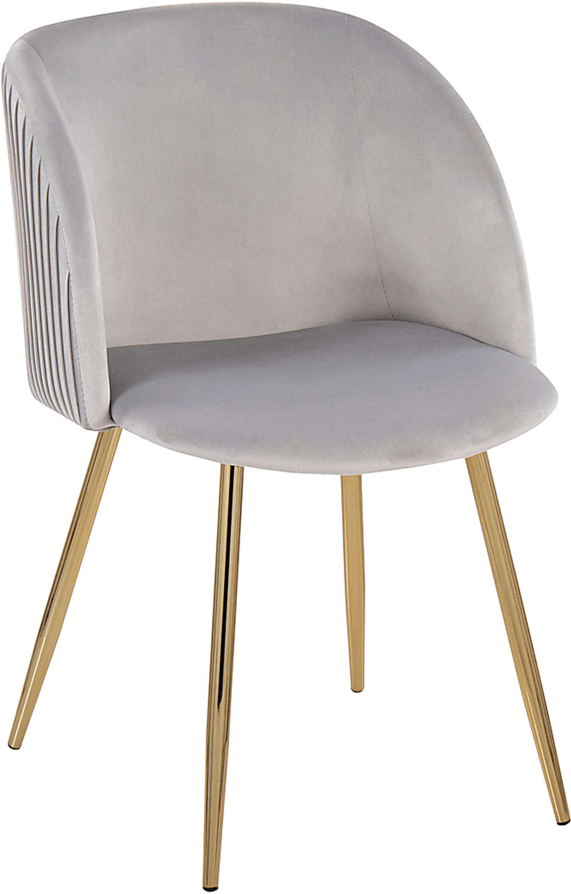 Sutlive I Silver Dining Chair Set of 2 - Image 2