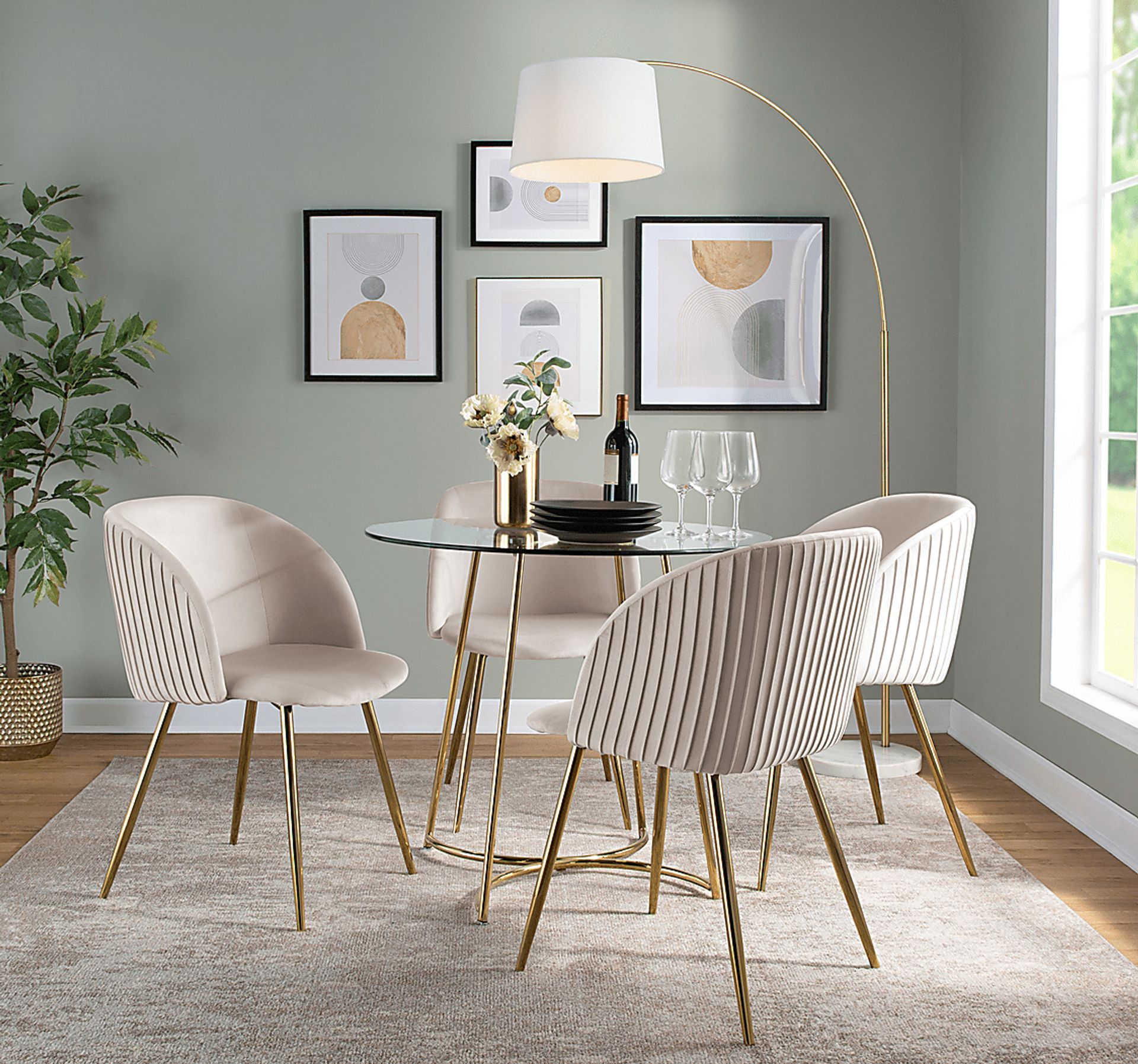 Sutlive I White Dining Chair Set of 2 - Image 10
