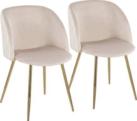 Sutlive I White Dining Chair Set of 2