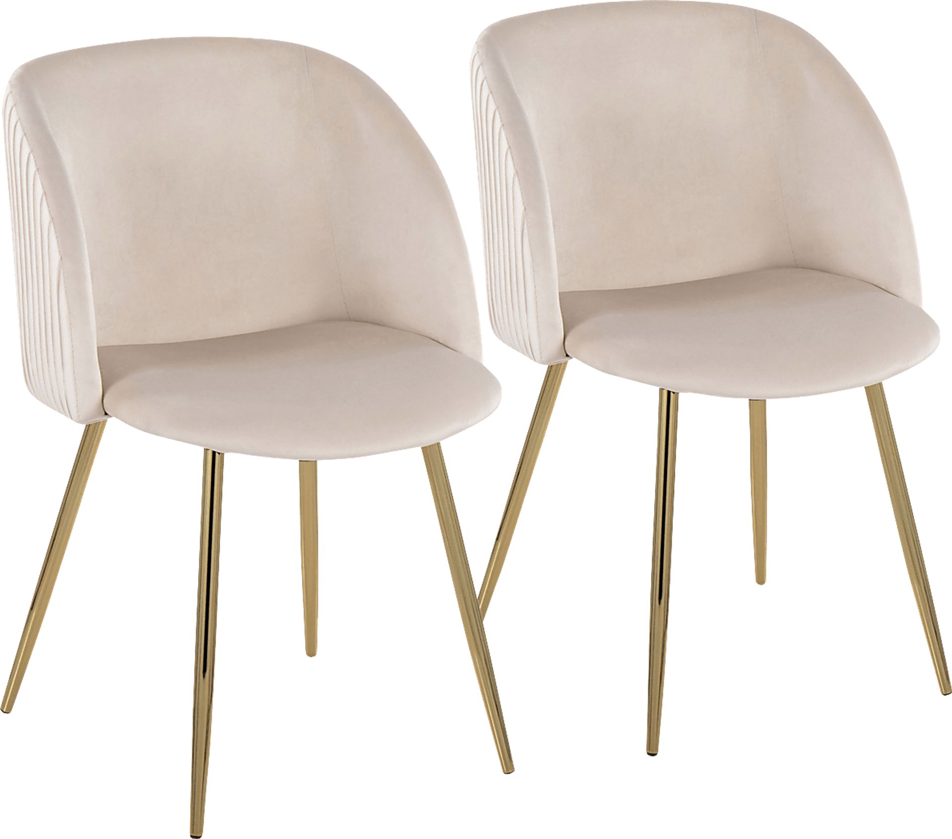 Sutlive I White Dining Chair Set of 2 - Image 1