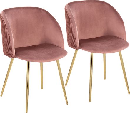 Sutlive II Pink Dining Chair Set of 2