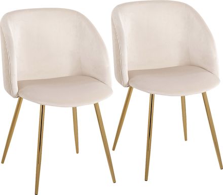 Sutlive II White Dining Chair Set of 2