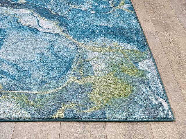 Sutnia Blue 6'7 x 9'6 Rug - Thumbnail - Image 3