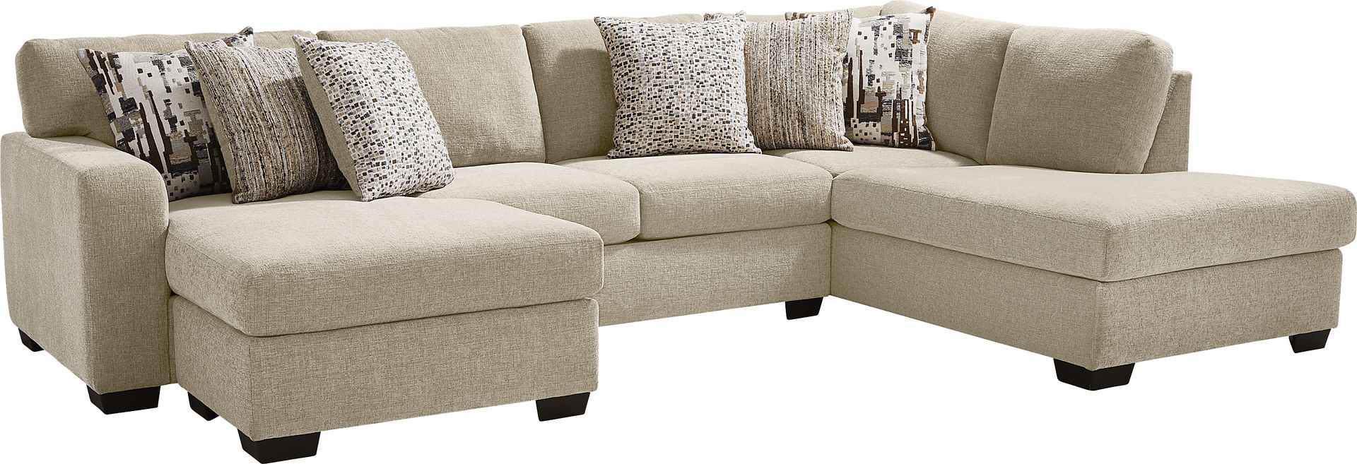 Sutterfield Beige 2 Pc Sectional - Image 1