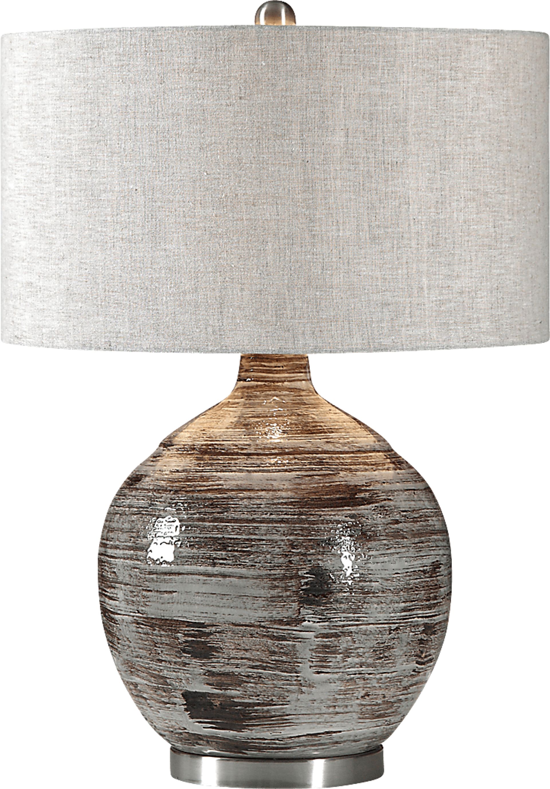 Sutton Club Gray Lamp - Image 1
