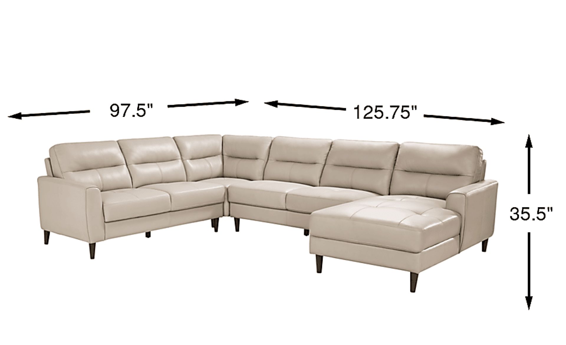 Dimension Image. Please refer to the Dimension Tab on this page for dimension details.