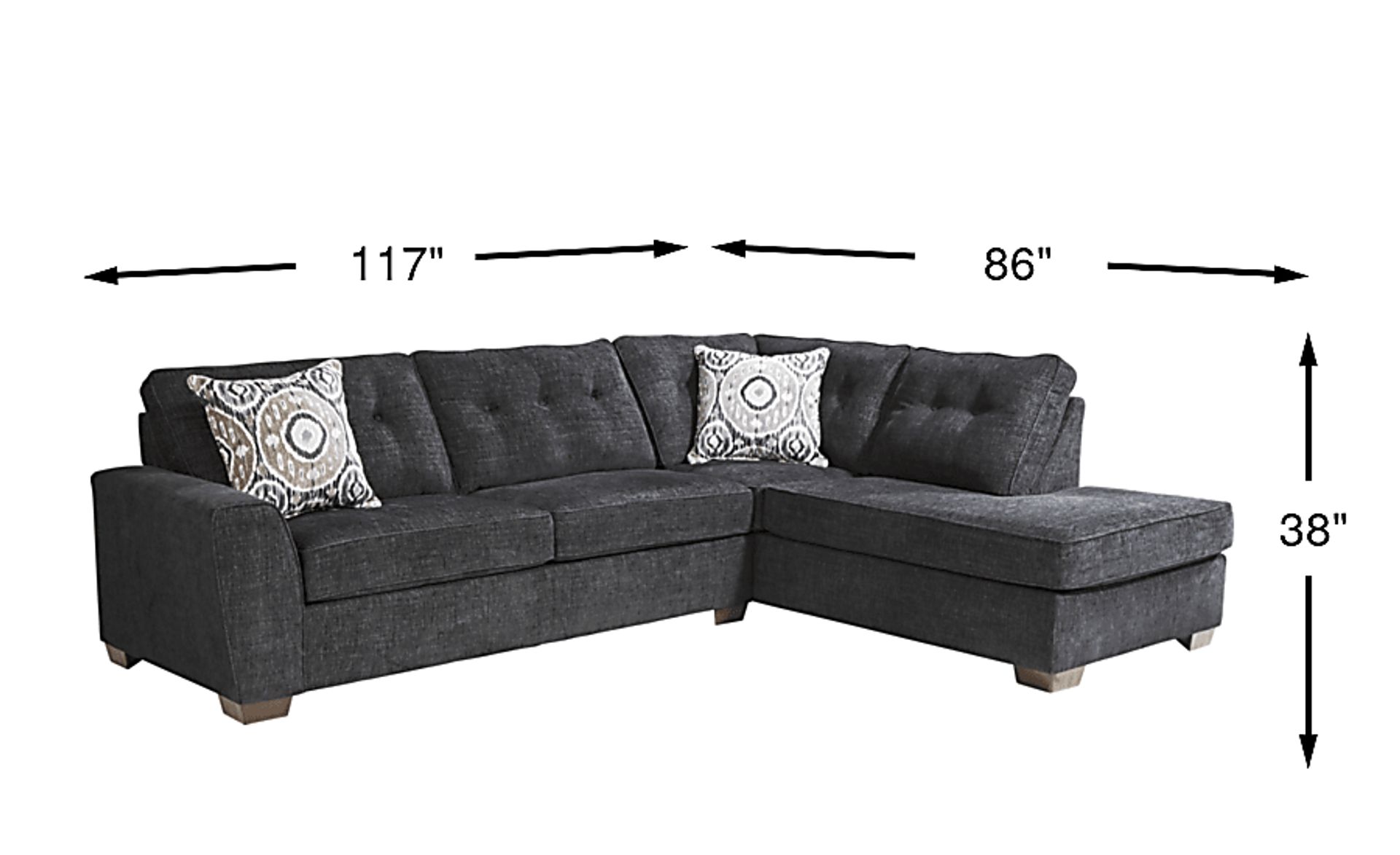 Dimension Image. Please refer to the Dimension Tab on this page for dimension details.