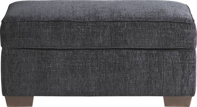 Sutton Lane Black Storage Cocktail Ottoman - Thumbnail - Image 1