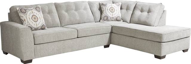 Sutton Lane Gray 2 Pc Sectional - Thumbnail - Image 1