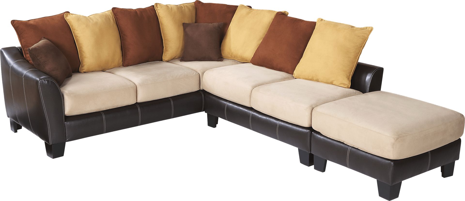 Suttons Bay Beige 3 Pc Sectional - Image 1