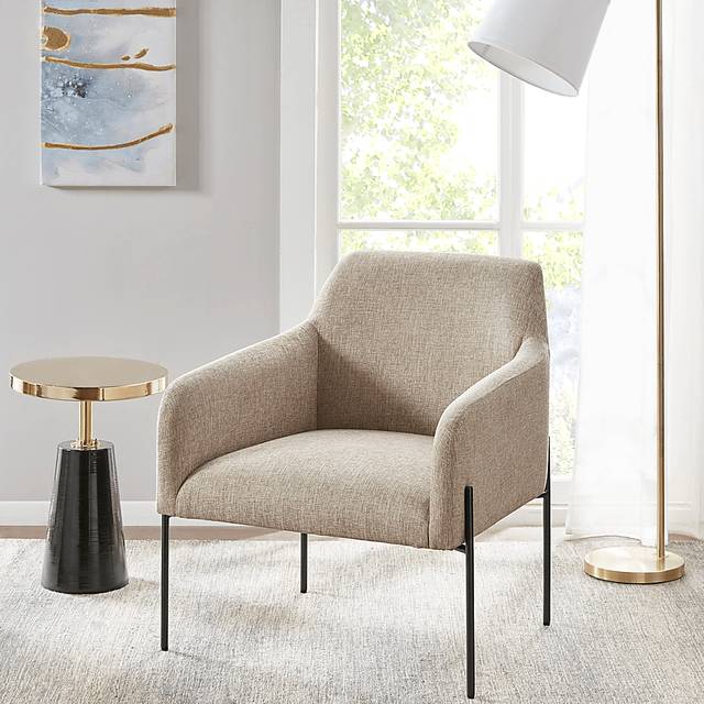 Suydam Beige Accent Chair - Thumbnail - Image 7