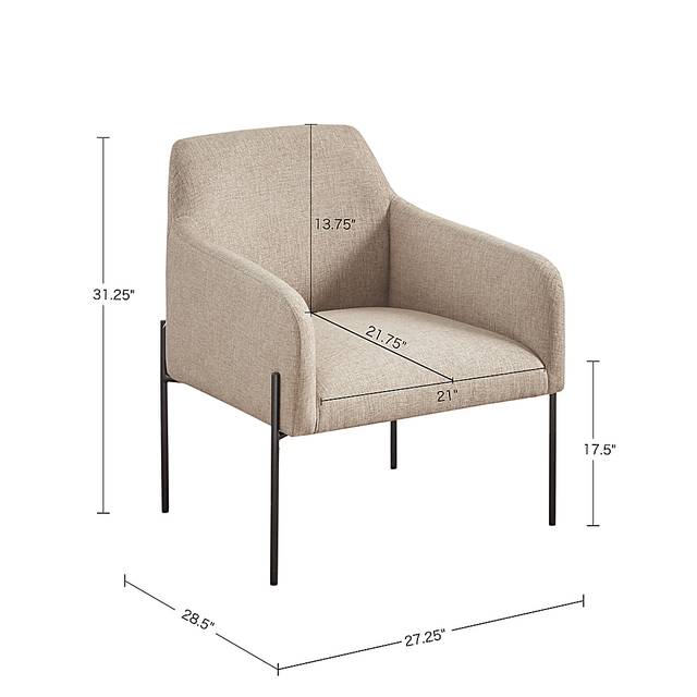 Suydam Beige Accent Chair - Thumbnail - Image 9