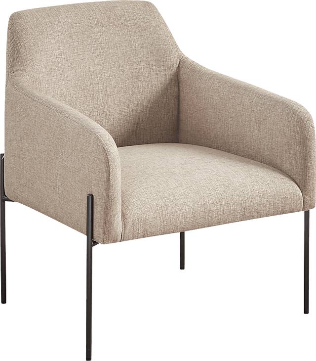Suydam Beige Accent Chair - Thumbnail - Image 1