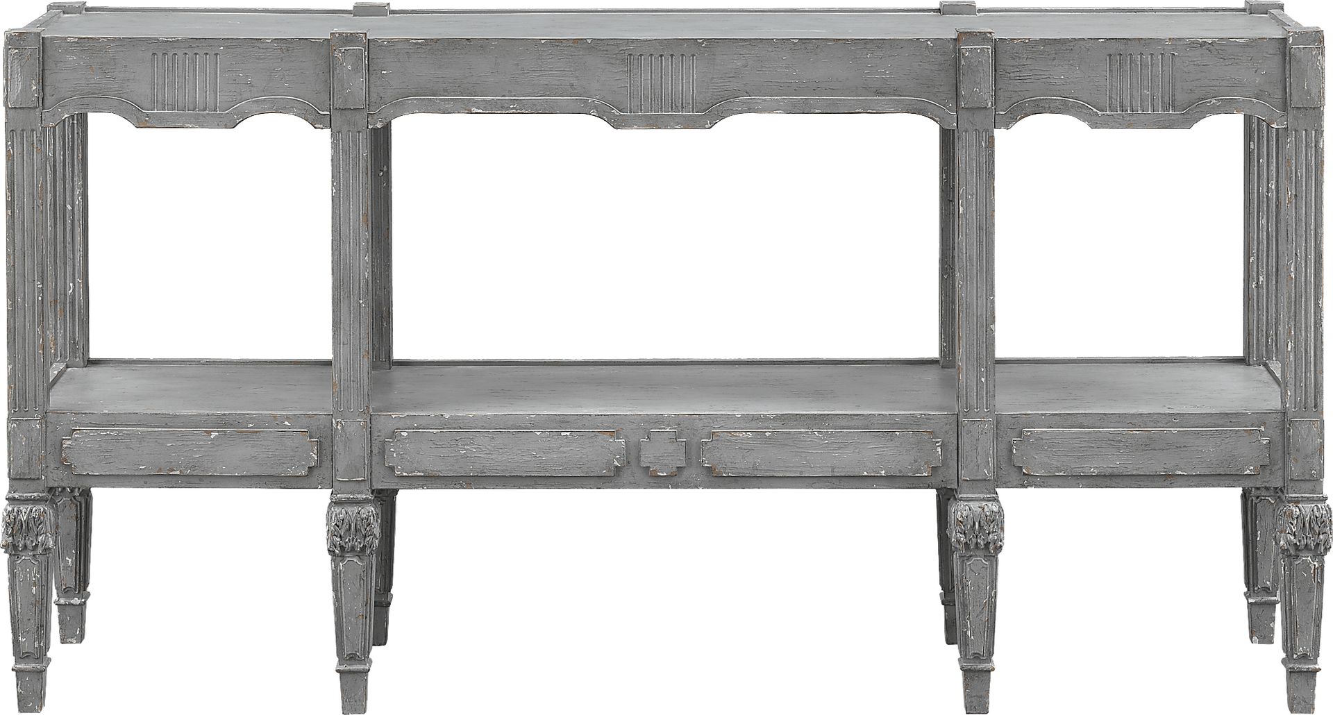Swallowfield Gray Sofa Table - Image 3