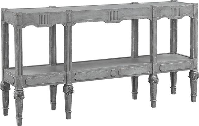 Swallowfield Gray Sofa Table - Thumbnail - Image 1