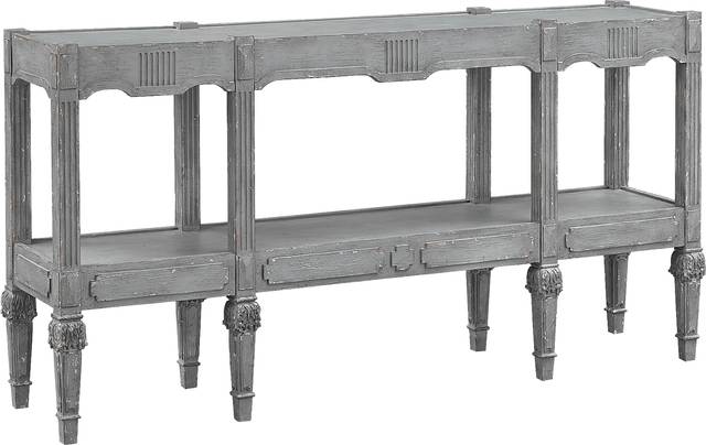 Swallowfield Gray Sofa Table - Thumbnail - Image 1