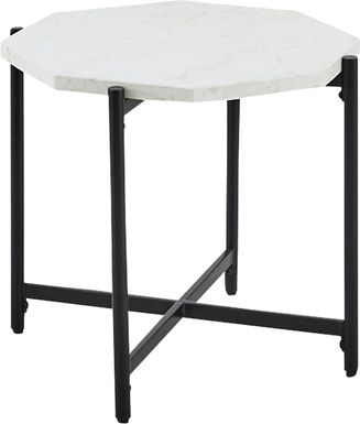 Swallowfield White End Table
