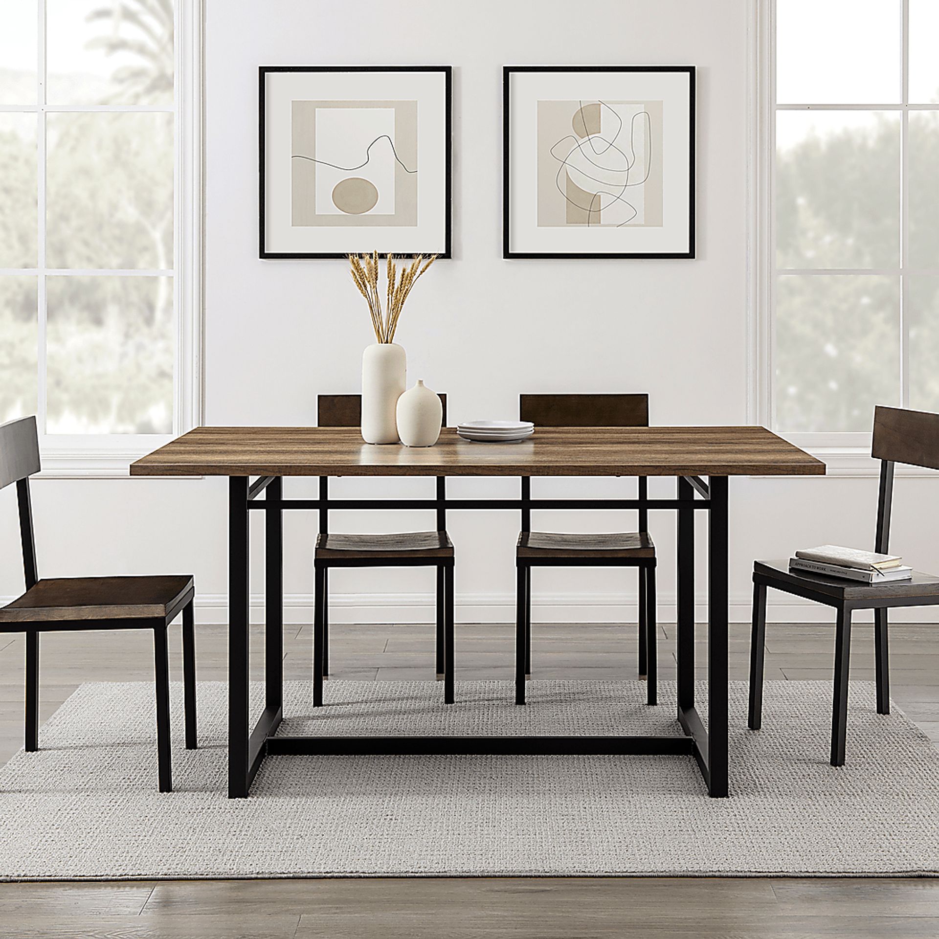 Swanfield Oak Dining Table - Image 5