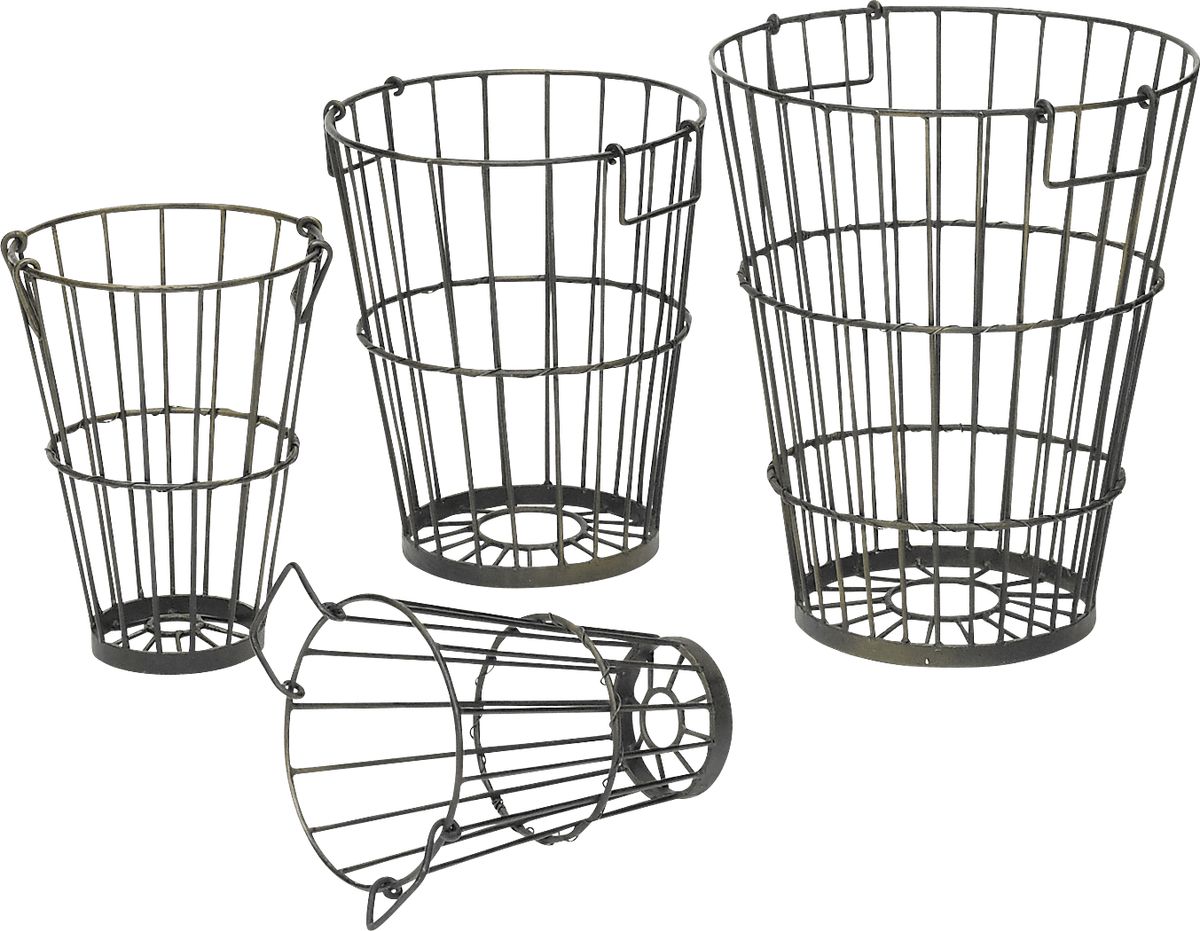 Swanley Black Black,Colors Basket, Set Of 4 Rooms to Go