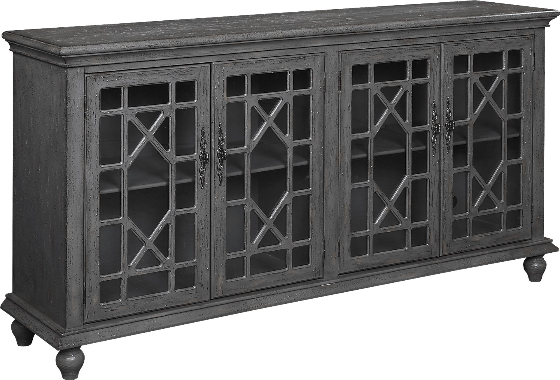 Swansboro Gray Accent Console - Image 1