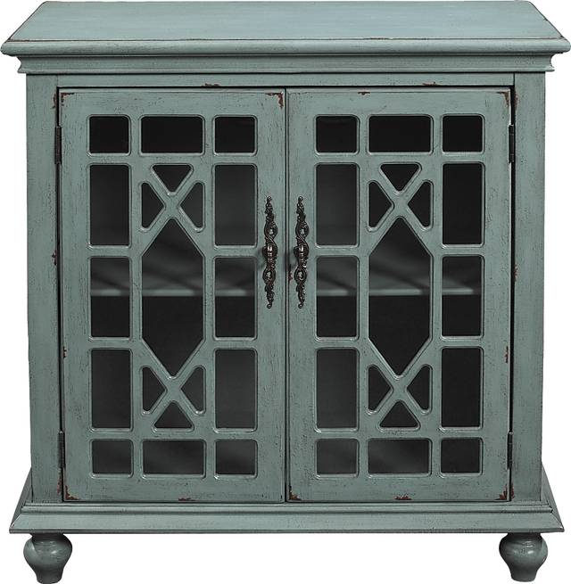 Swansboro II Blue Accent Cabinet - Thumbnail - Image 1