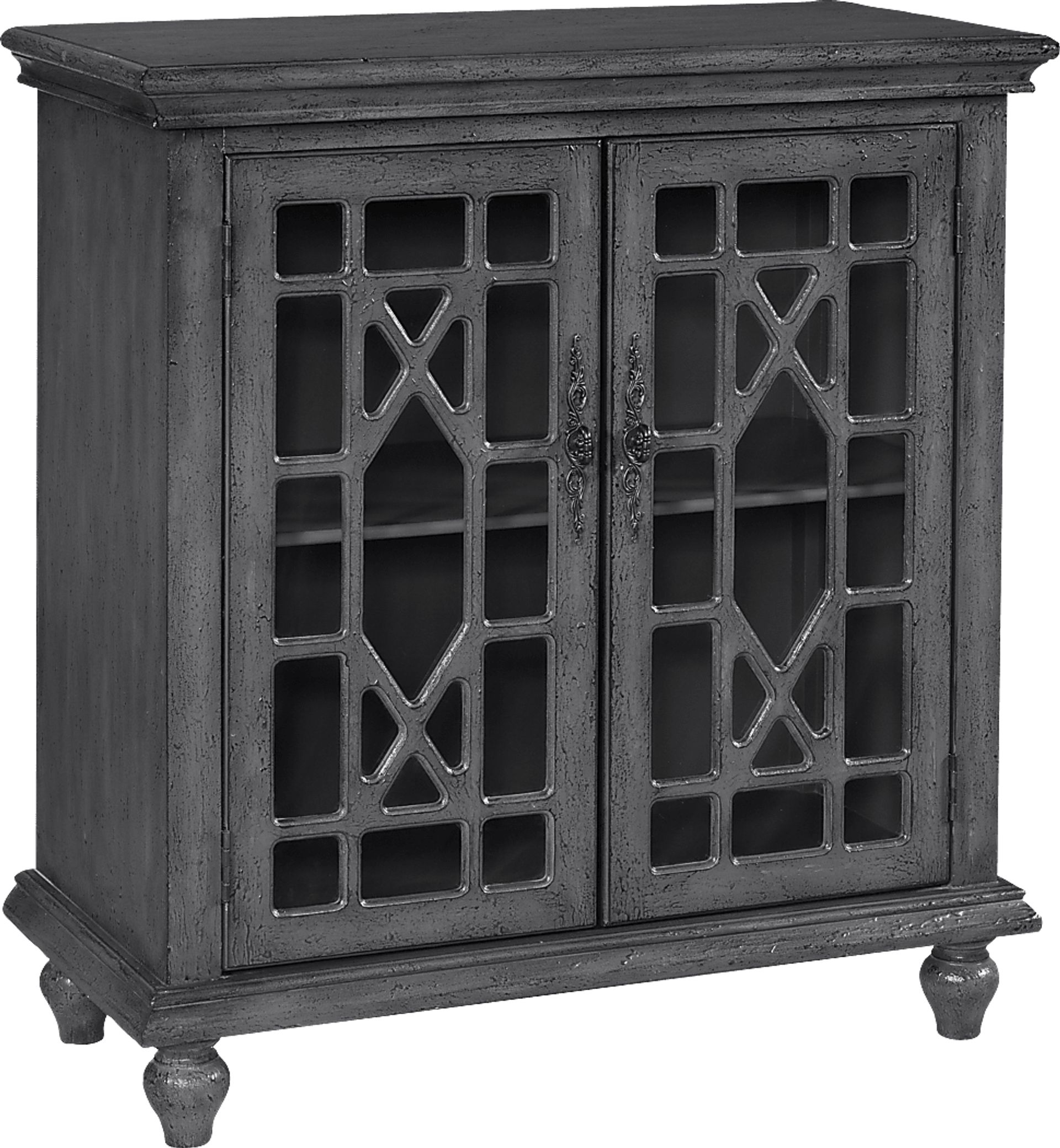 Swansboro II Gray Accent Cabinet - Image 1