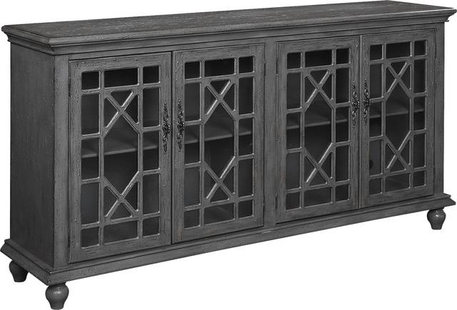 Swansboro II Gray Accent Console - Thumbnail - Image 1