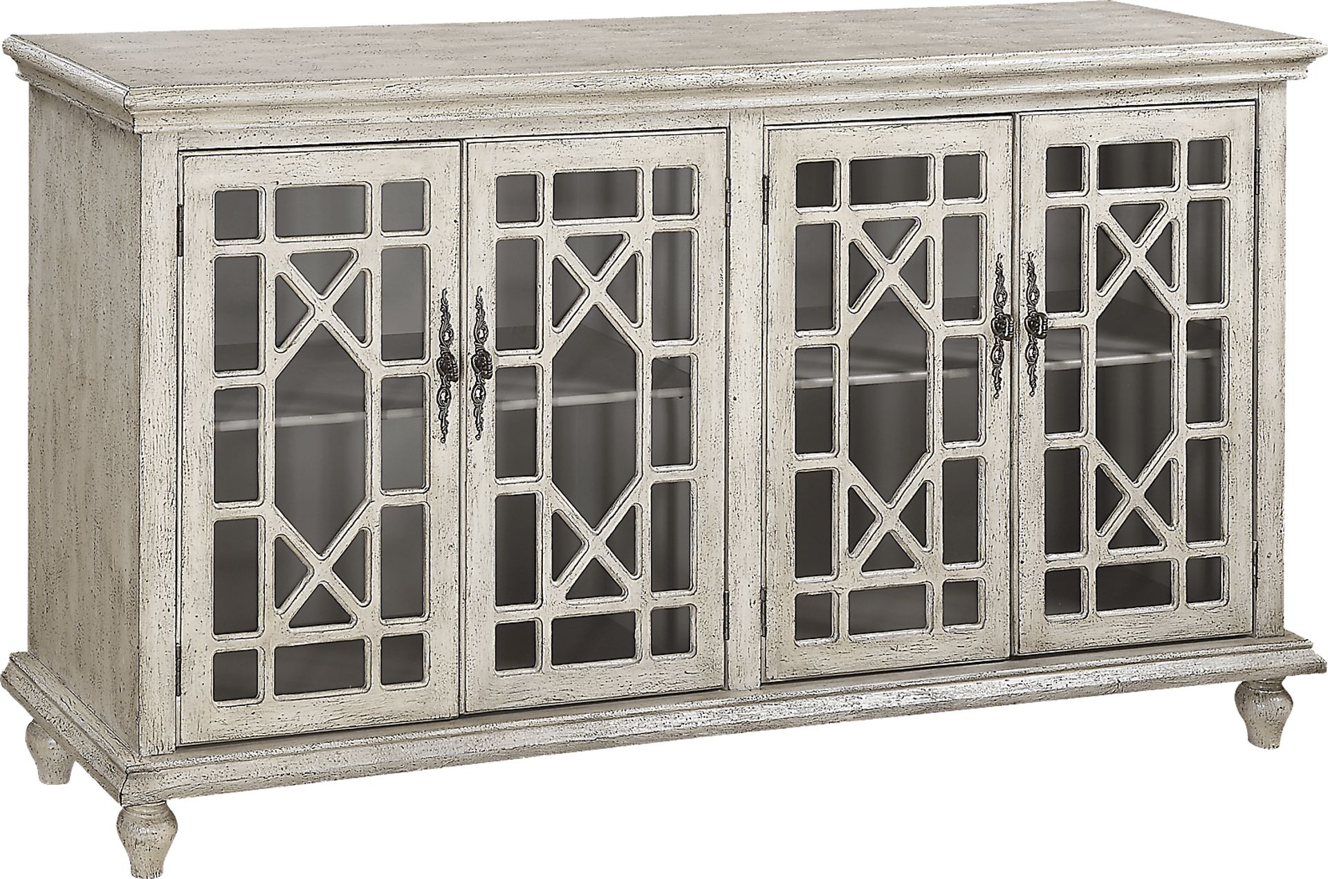 Swansboro II Ivory Accent Console - Image 1