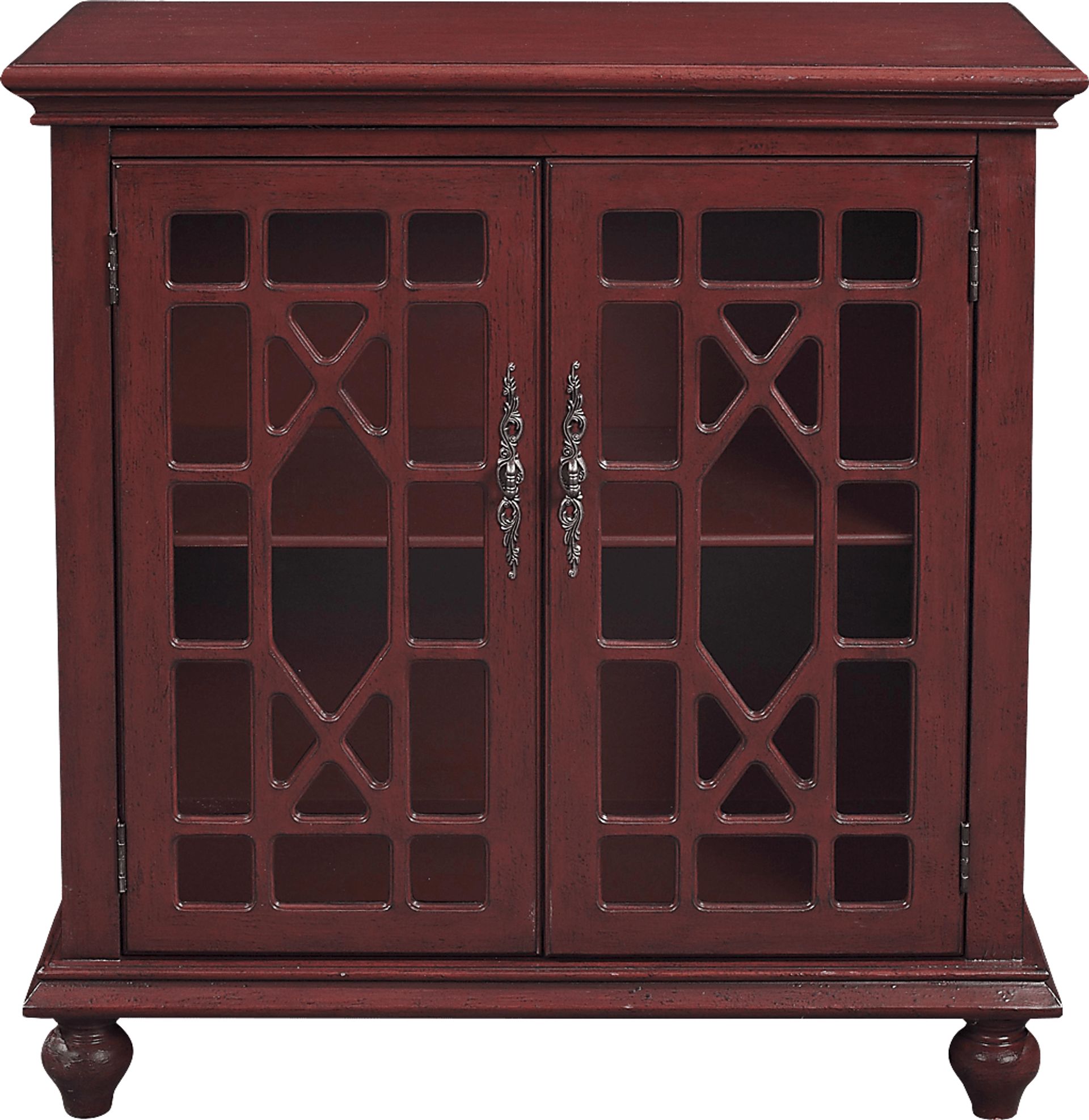 Swansboro II Red Accent Cabinet - Image 1