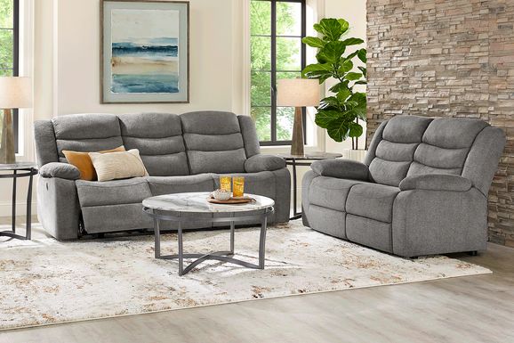 Swansea 7 Pc Non-Power Reclining Living Room Set