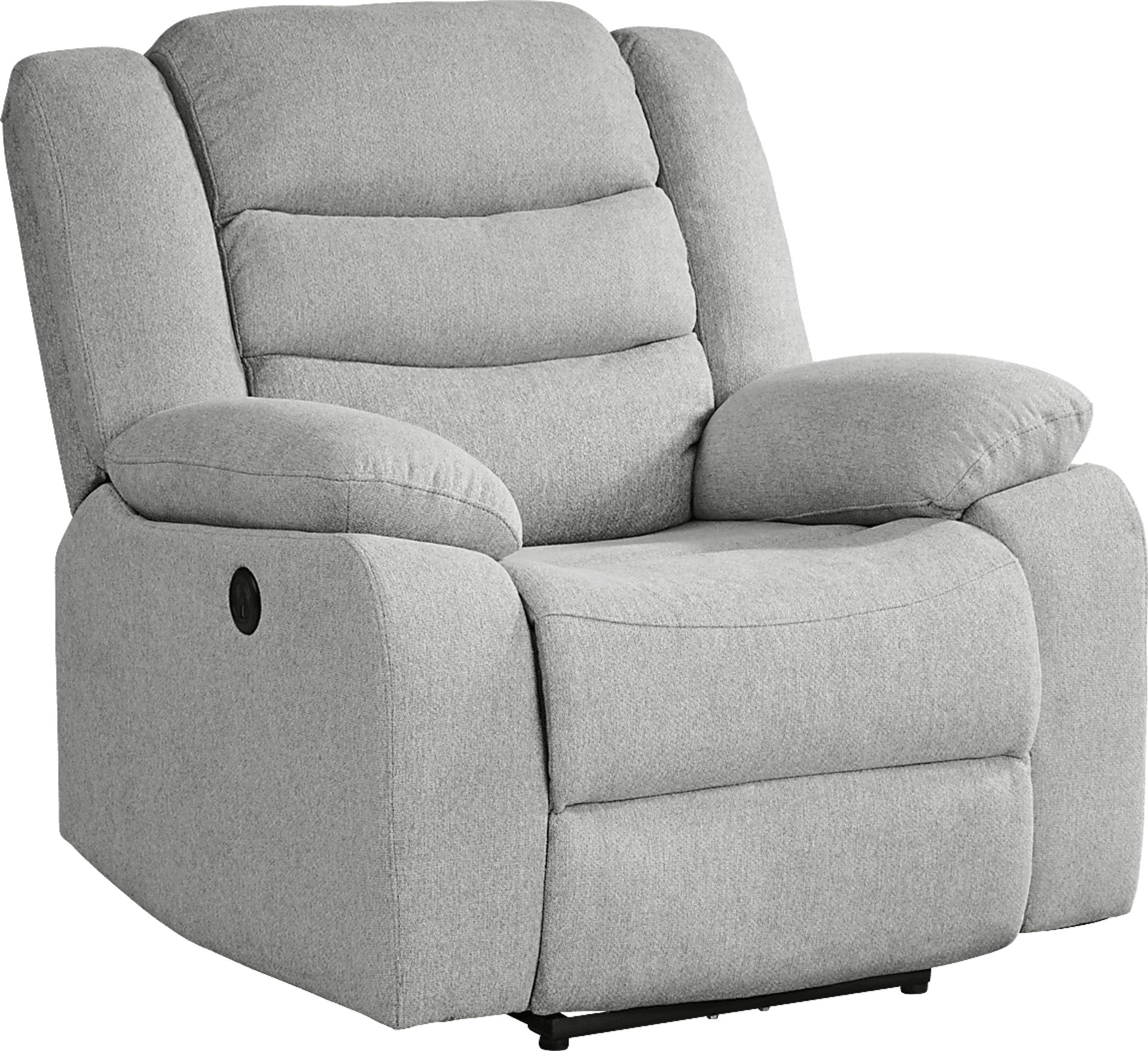 Swansea Gray Power Recliner - Image 1