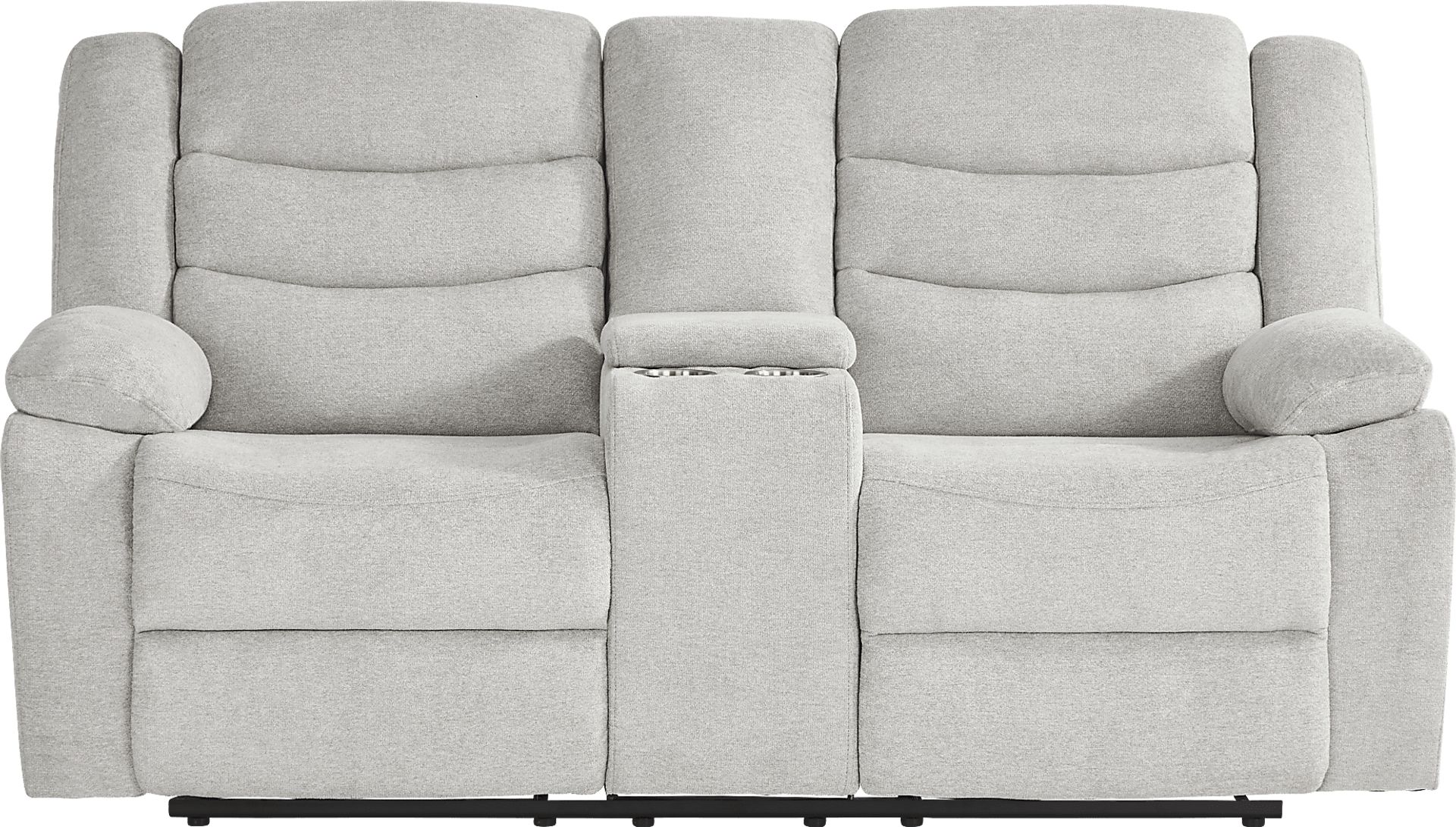 Swansea Gray 2 Pc Reclining Living Room - Image 8