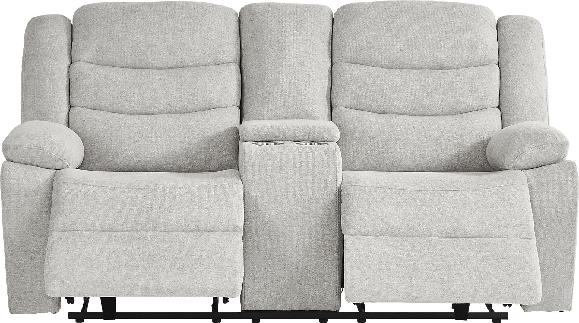 Swansea Gray 2 Pc Reclining Living Room - Image 8