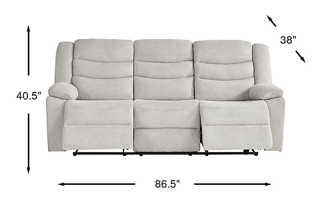 Swansea Non-Power Reclining Sofa