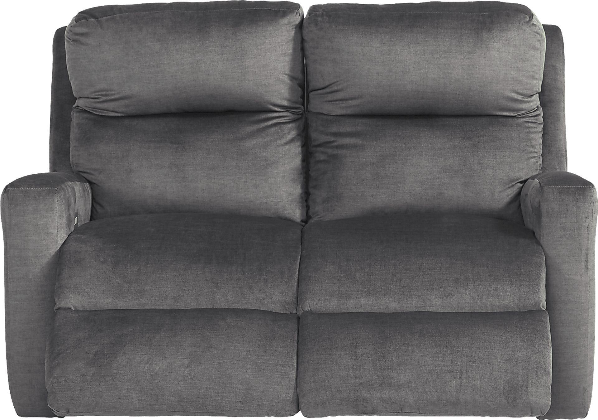 Swansen Graphite Dual Power Reclining Loveseat - Image 3