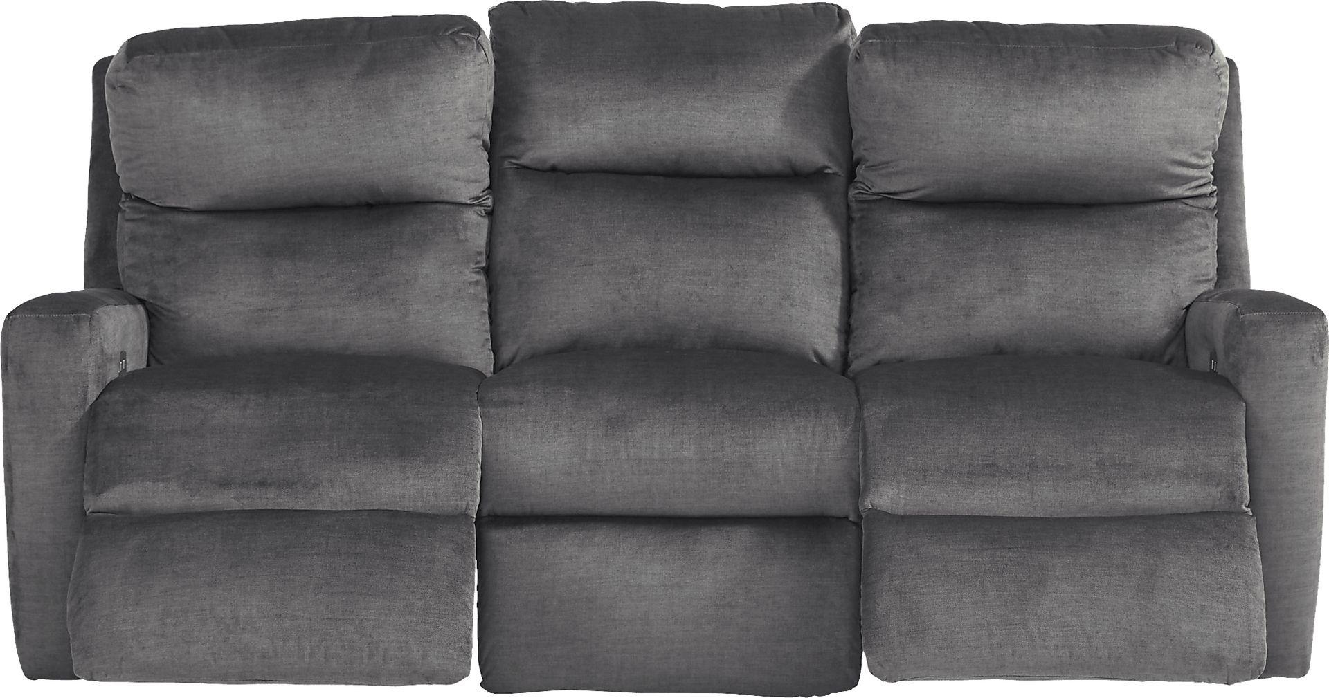Swansen Graphite Dual Power Reclining Sofa - Image 3