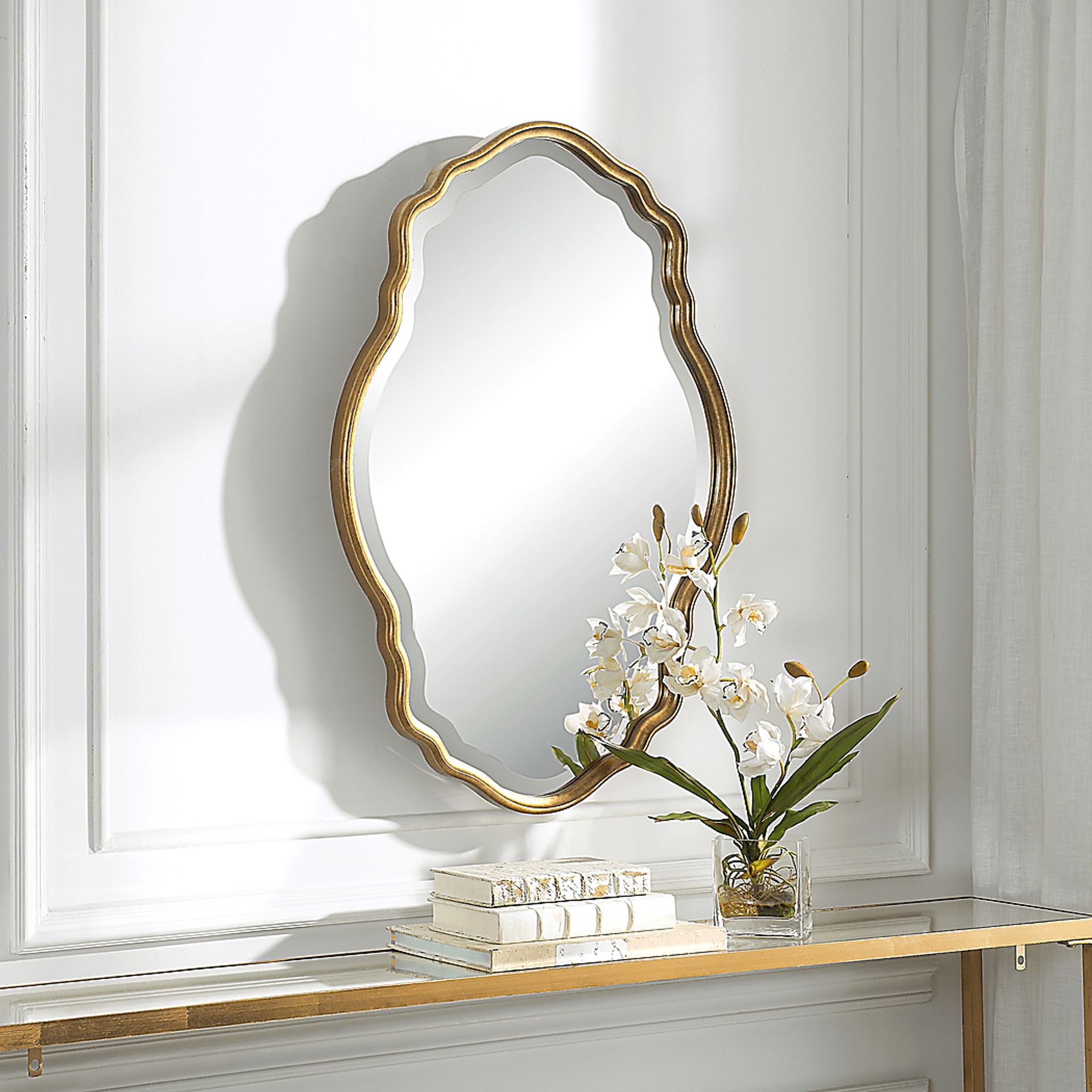Swansfield Gold Mirror - Image 6