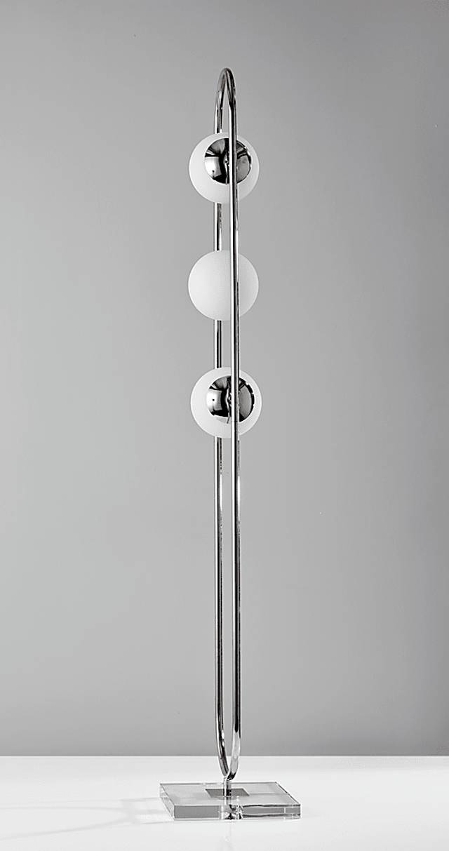 Swatara Silver Floor Lamp - Thumbnail - Image 3