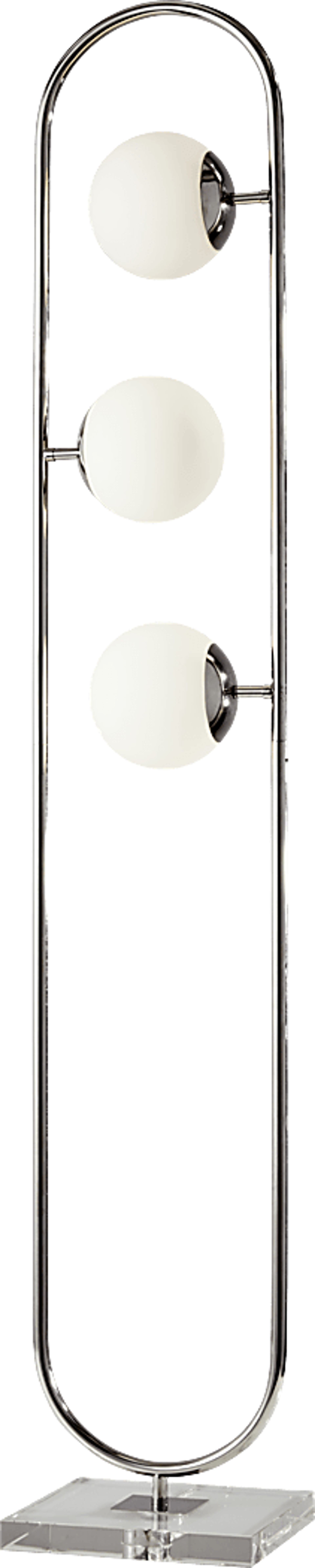 Swatara Silver Floor Lamp - Image 1